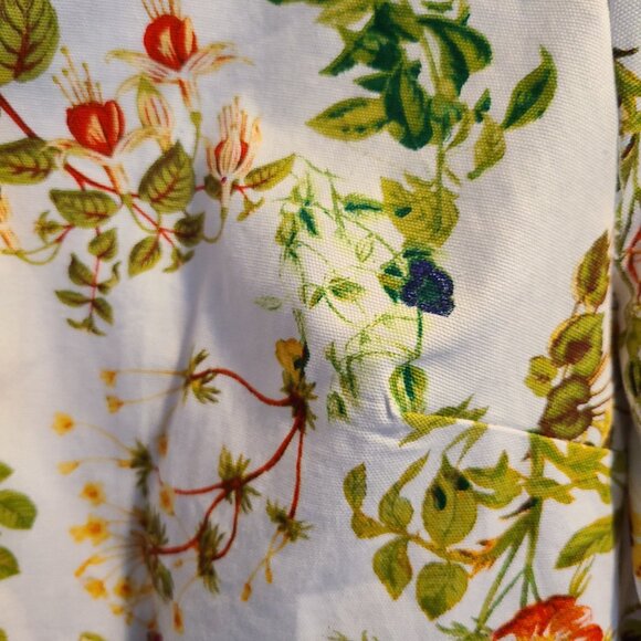 DISNEY COLLEN ATWOOD "ALICE THROUGH THE LOOKING GLASS" FLORAL BUTTON UP JACKET - Picture 5 of 11